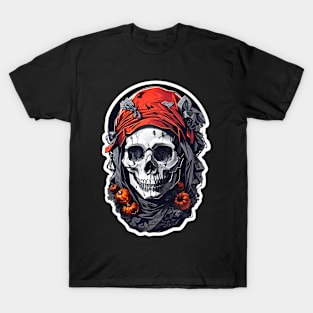 skull horror T-Shirt